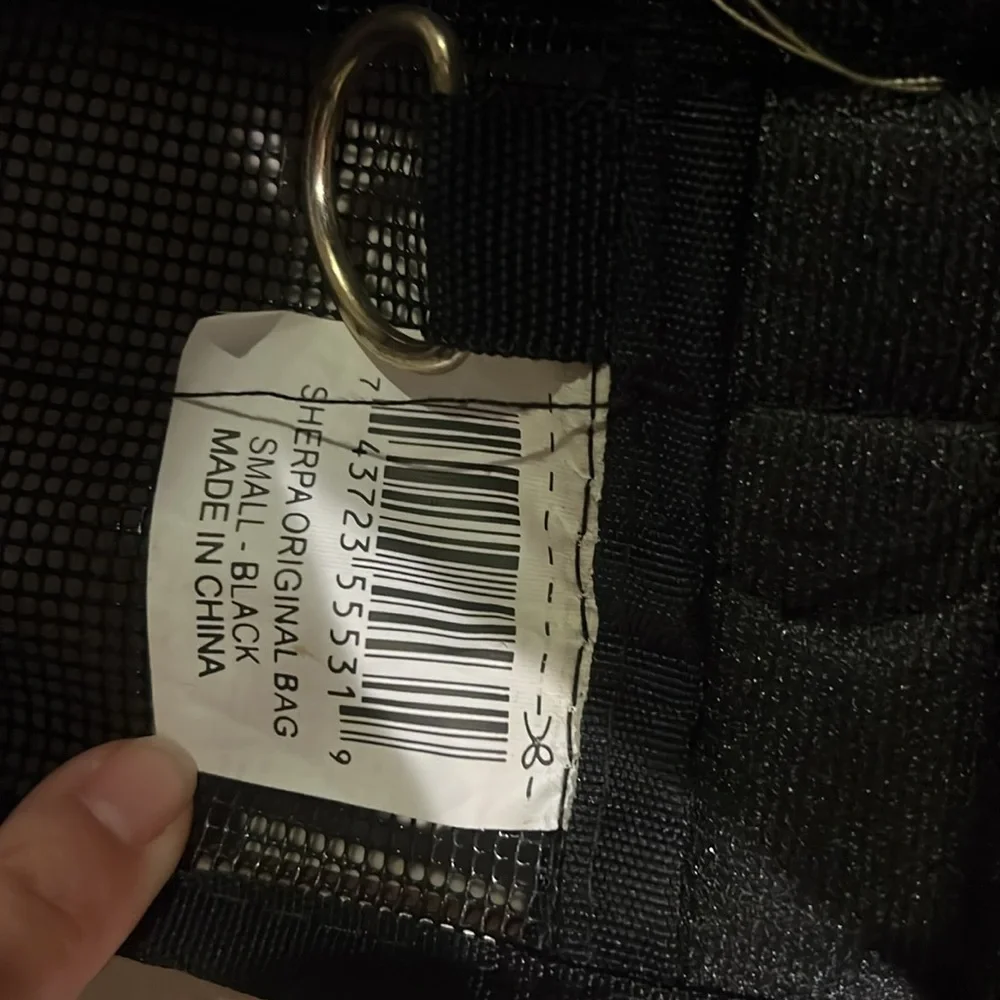 Sharps dog travel bag